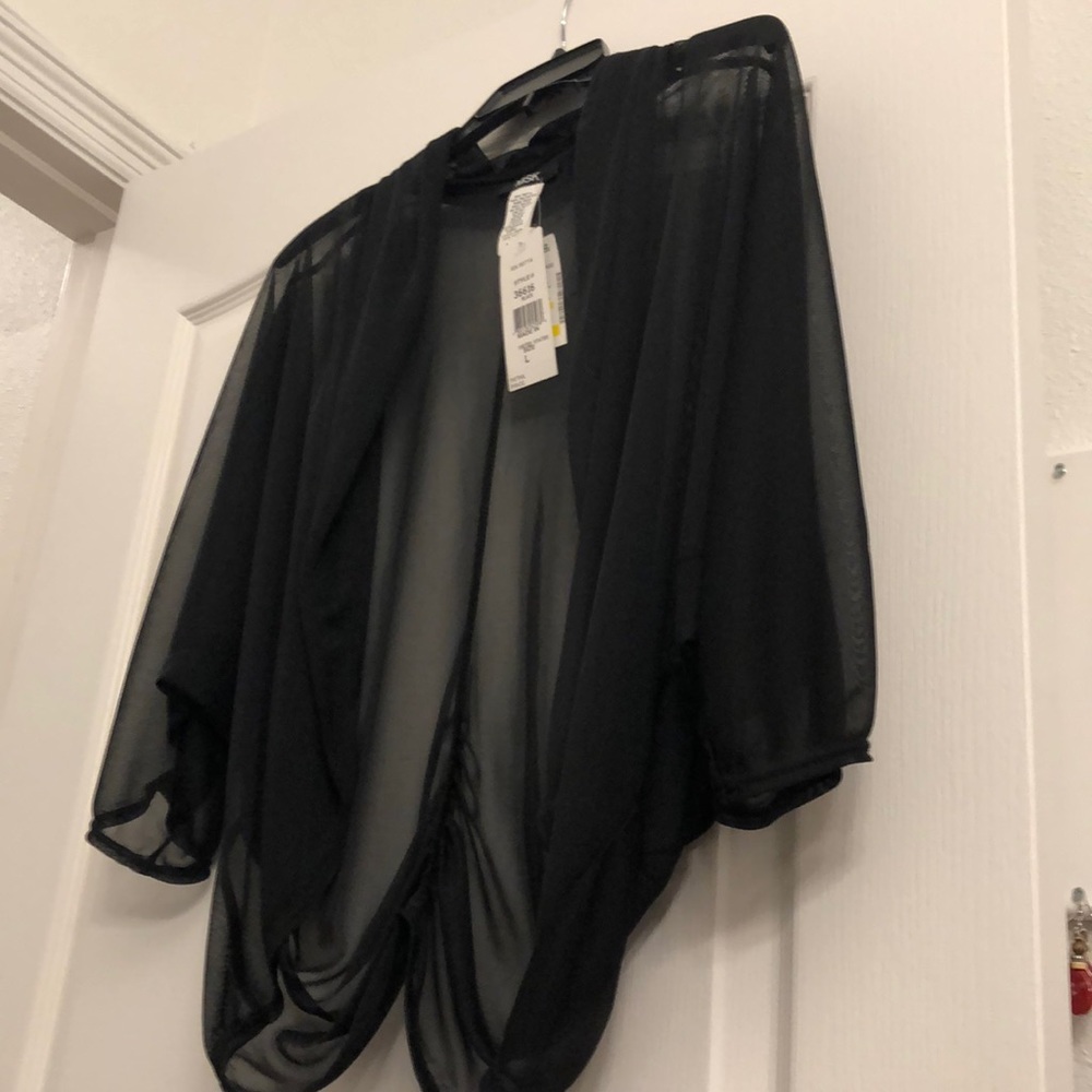 Black jacket.